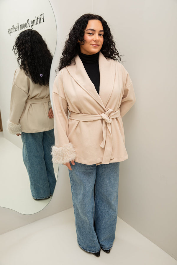 Fiya jacket beige