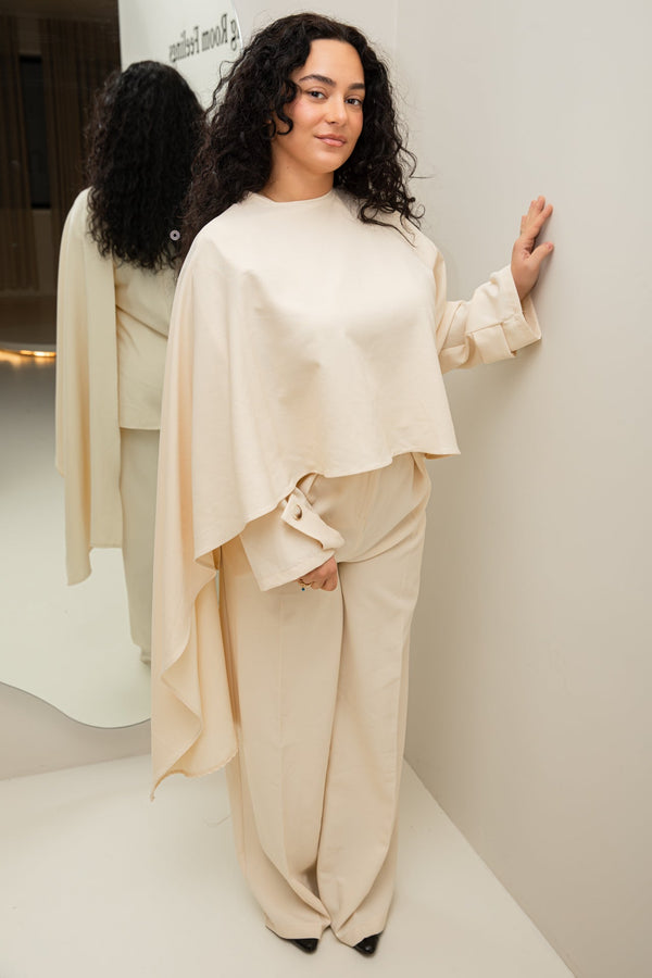 Haya pants set beige