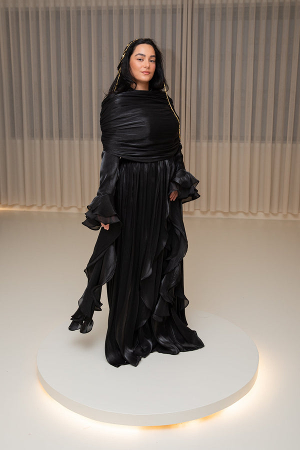 Prenses dress black