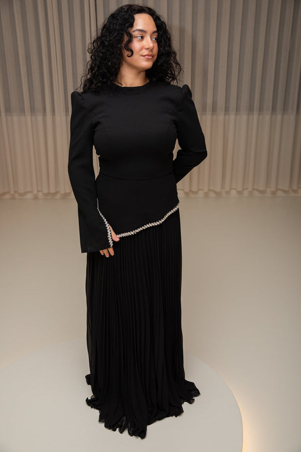 Siham dress black
