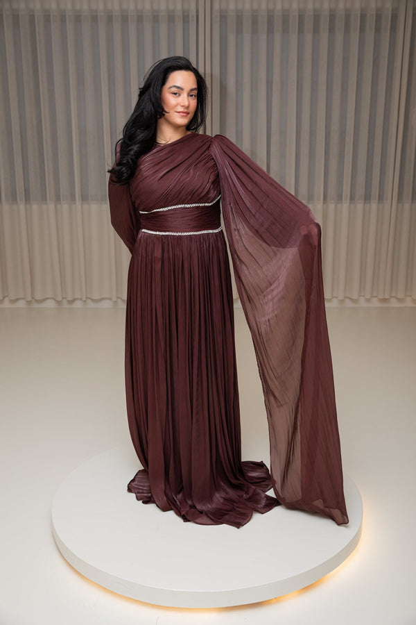Tuana dress brown