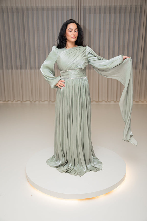 Tuana dress L Green