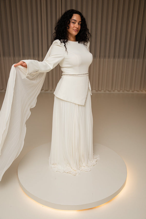 Zey dress white