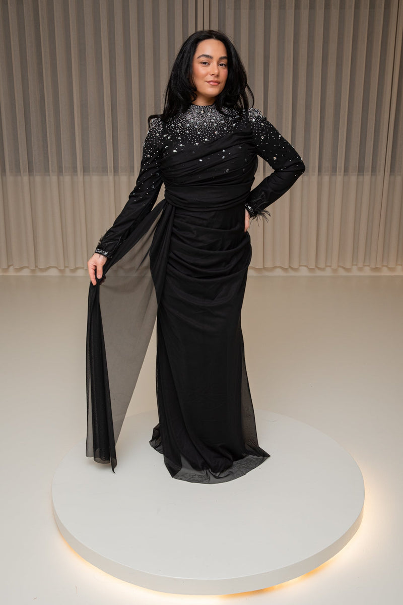 Asya dress black