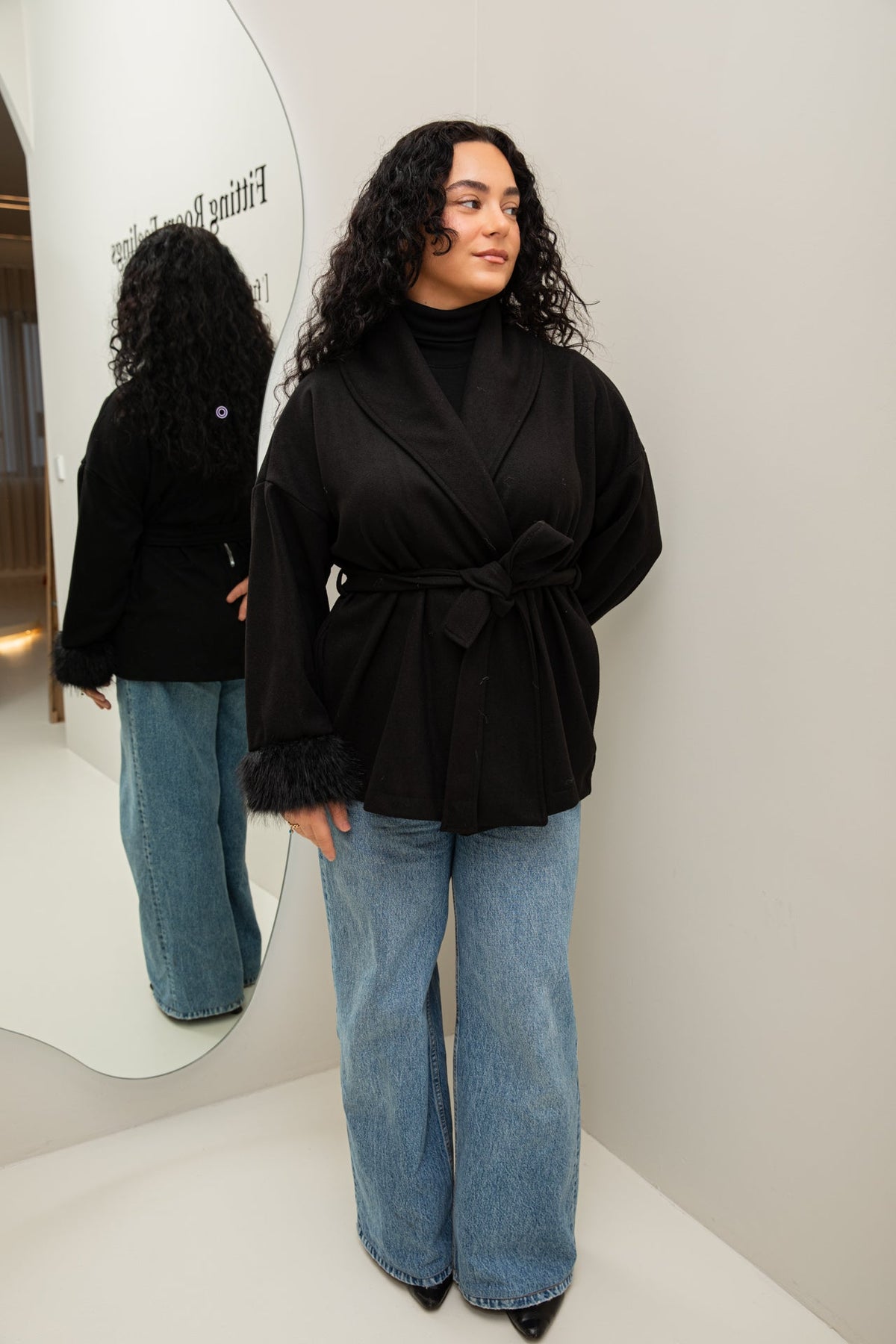 Fiya jacket black - zeymode