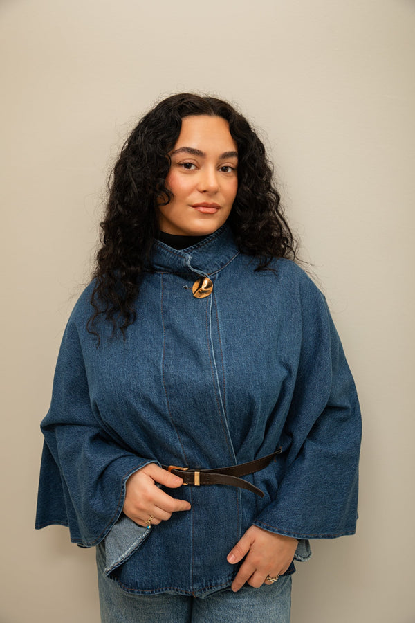 Jean poncho