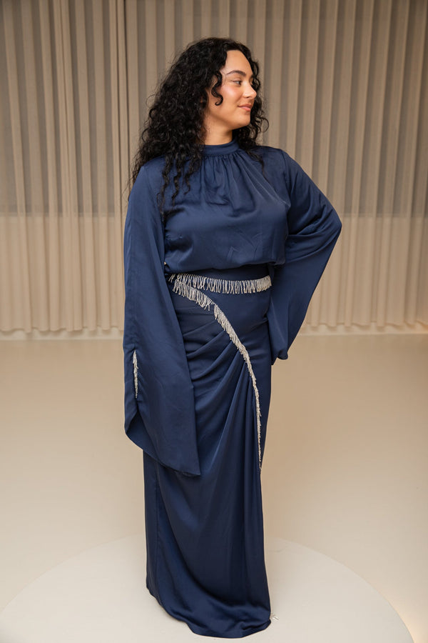 Layla skirt set blue