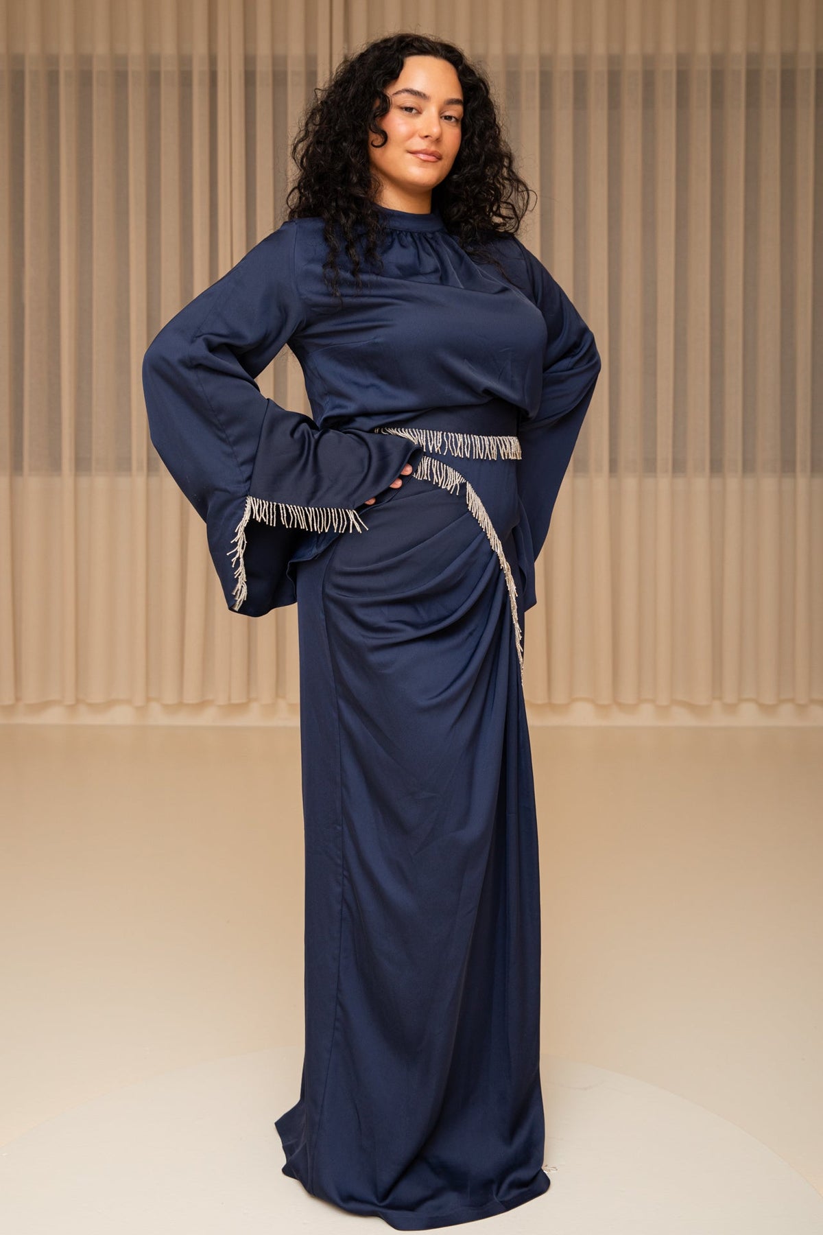 Layla skirt set blue - zeymode