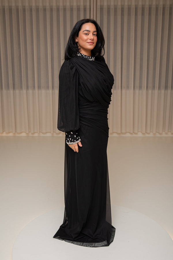 Mina dress black