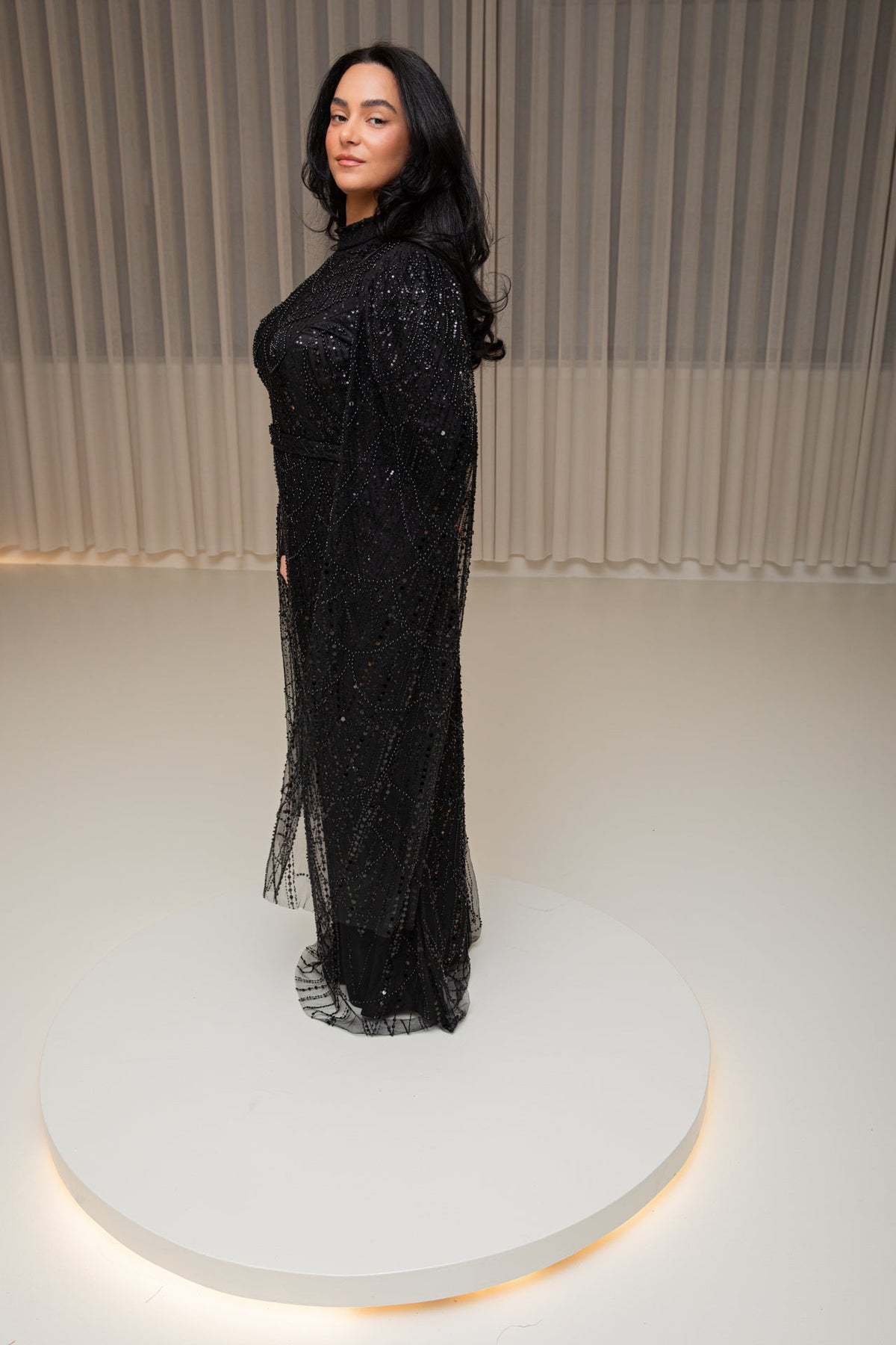 Nida dress black - zeymode