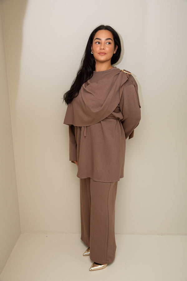 Nisa comfy set purple