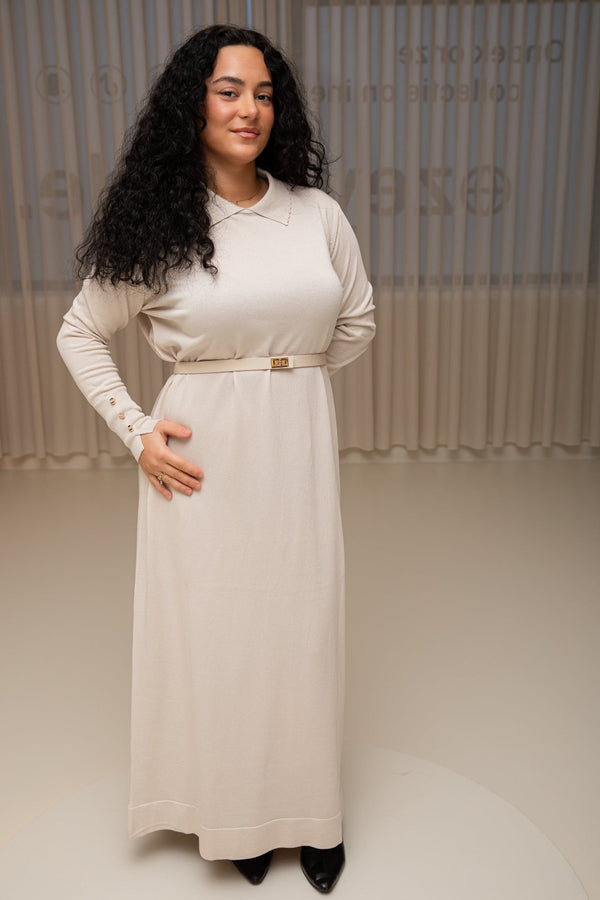 Nora dress beige