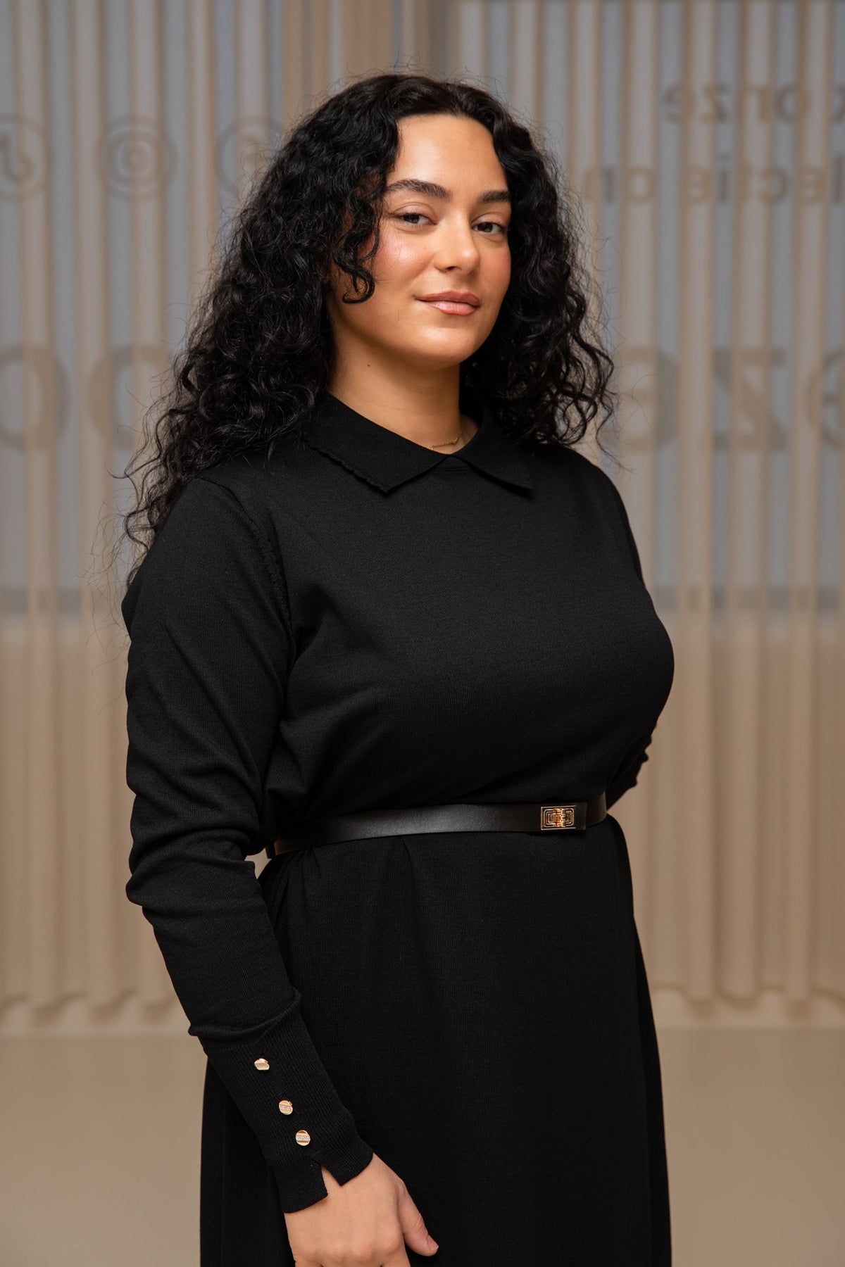 Nora dress black - zeymode