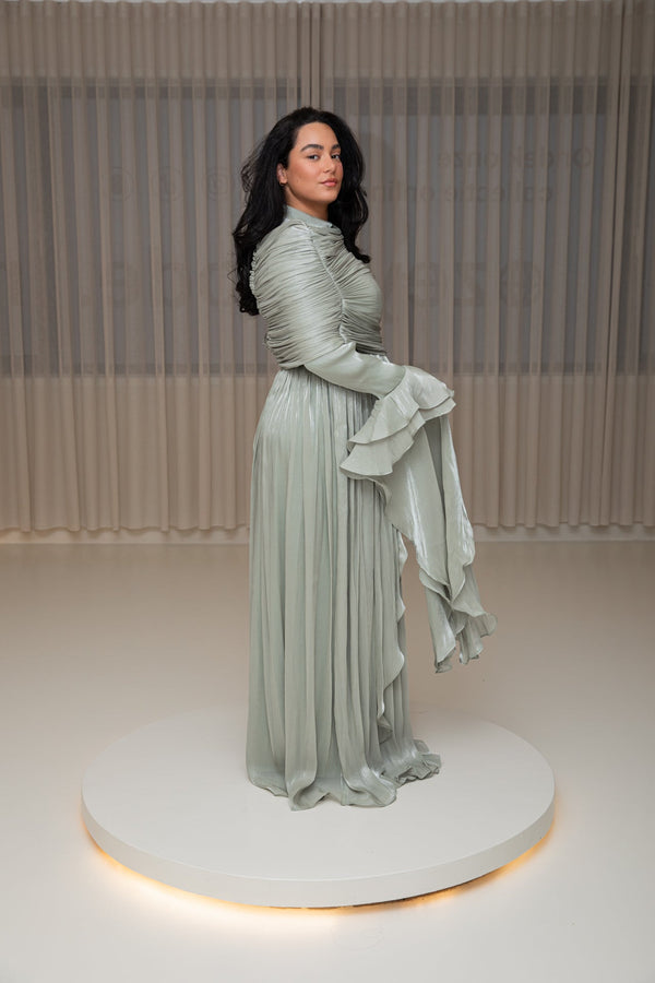 Prenses dress green