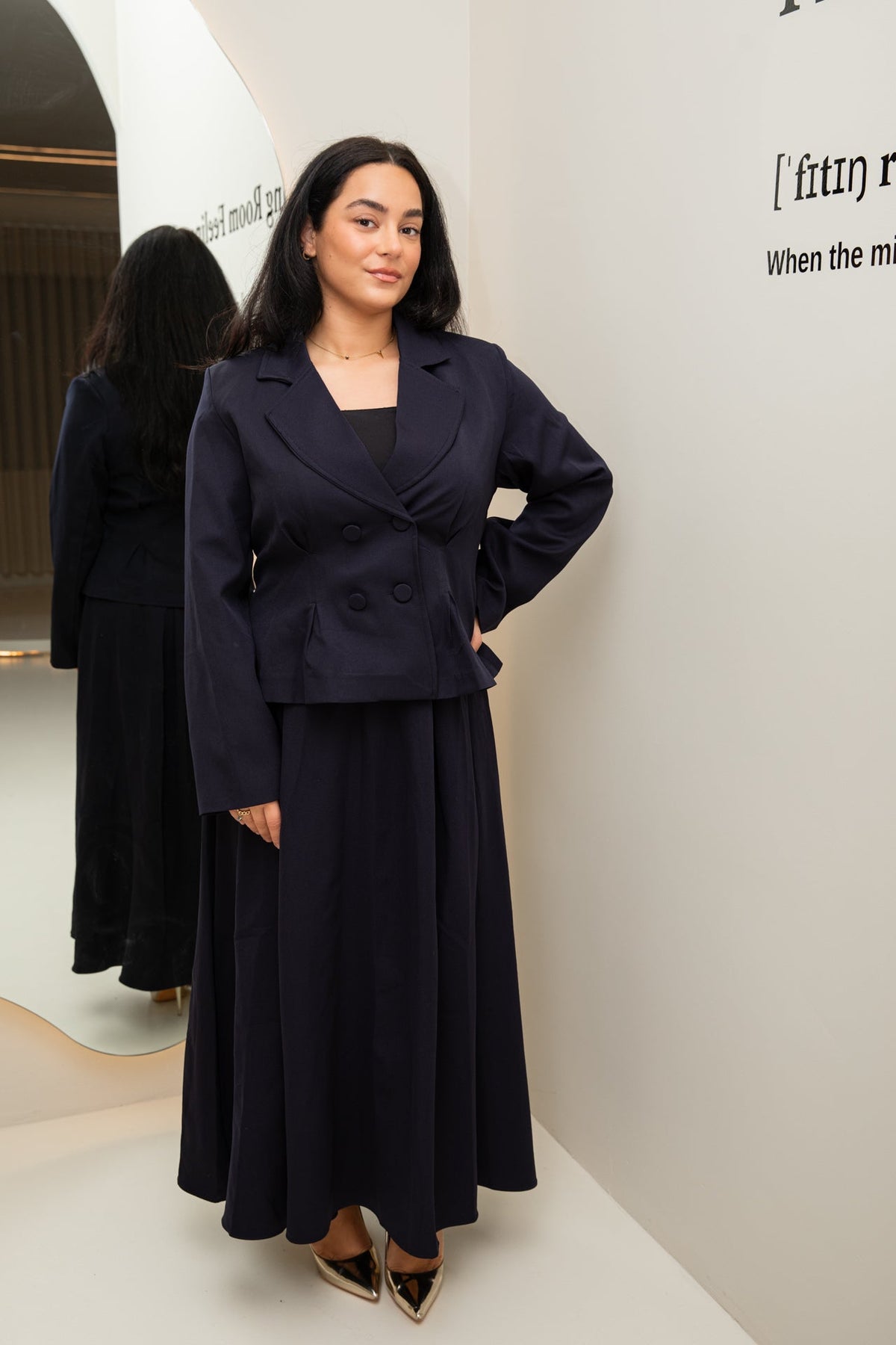 Safa skirt set blue - zeymode