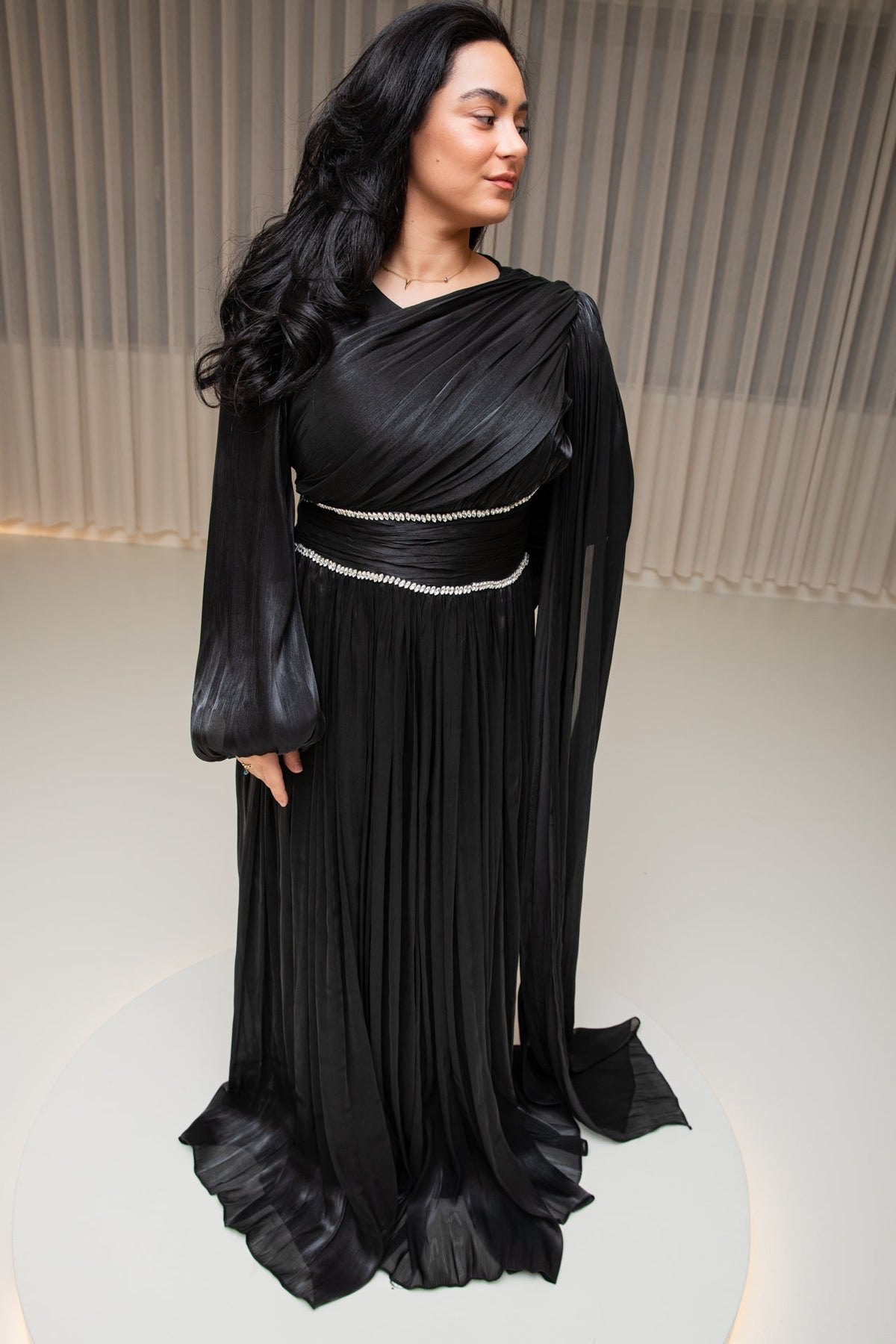 Tuana dress black - zeymode