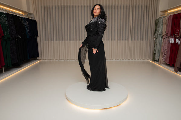 Tuana dress black