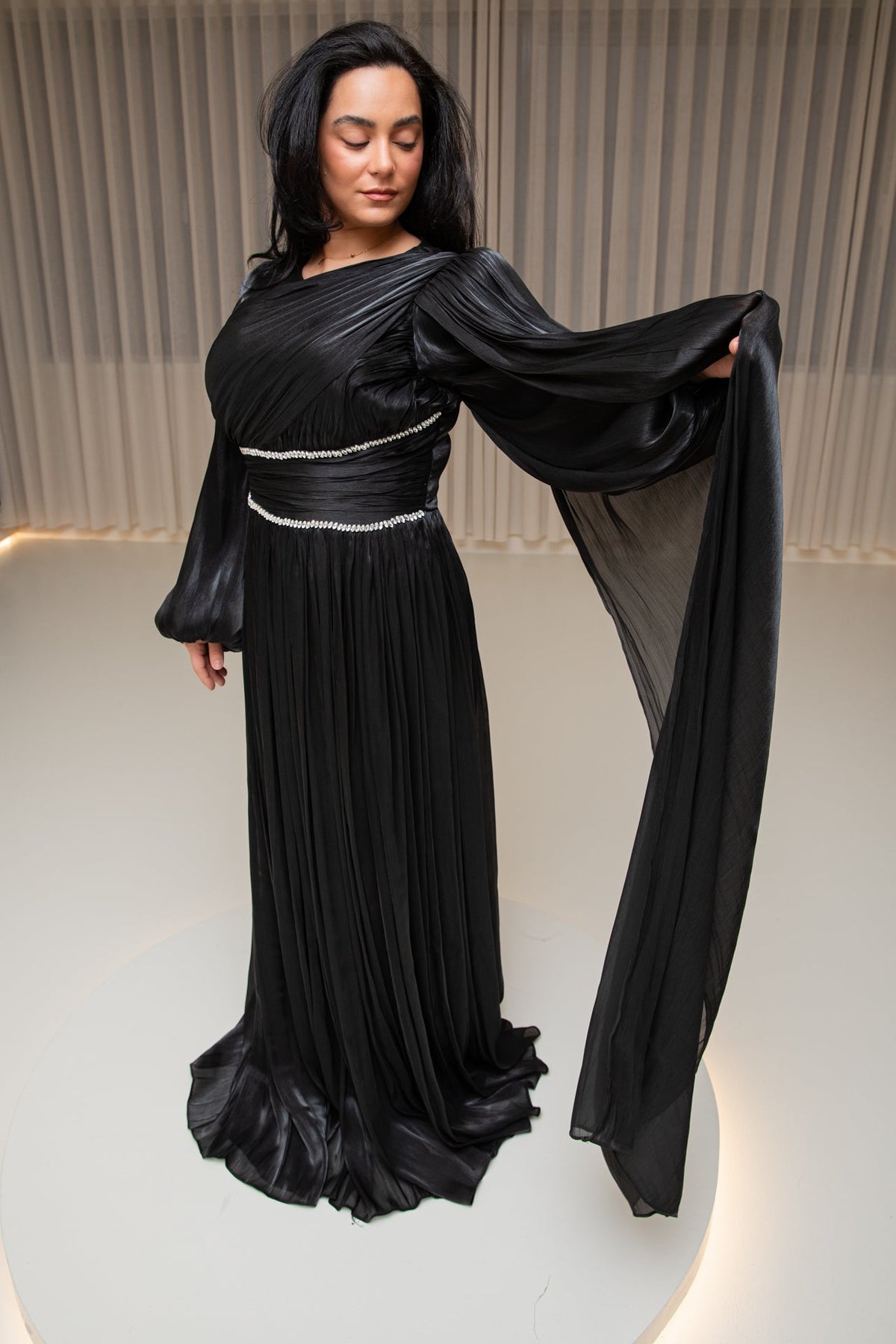 Tuana dress black - zeymode