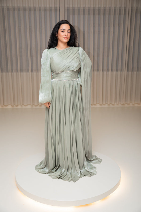 Tuana dress L Green