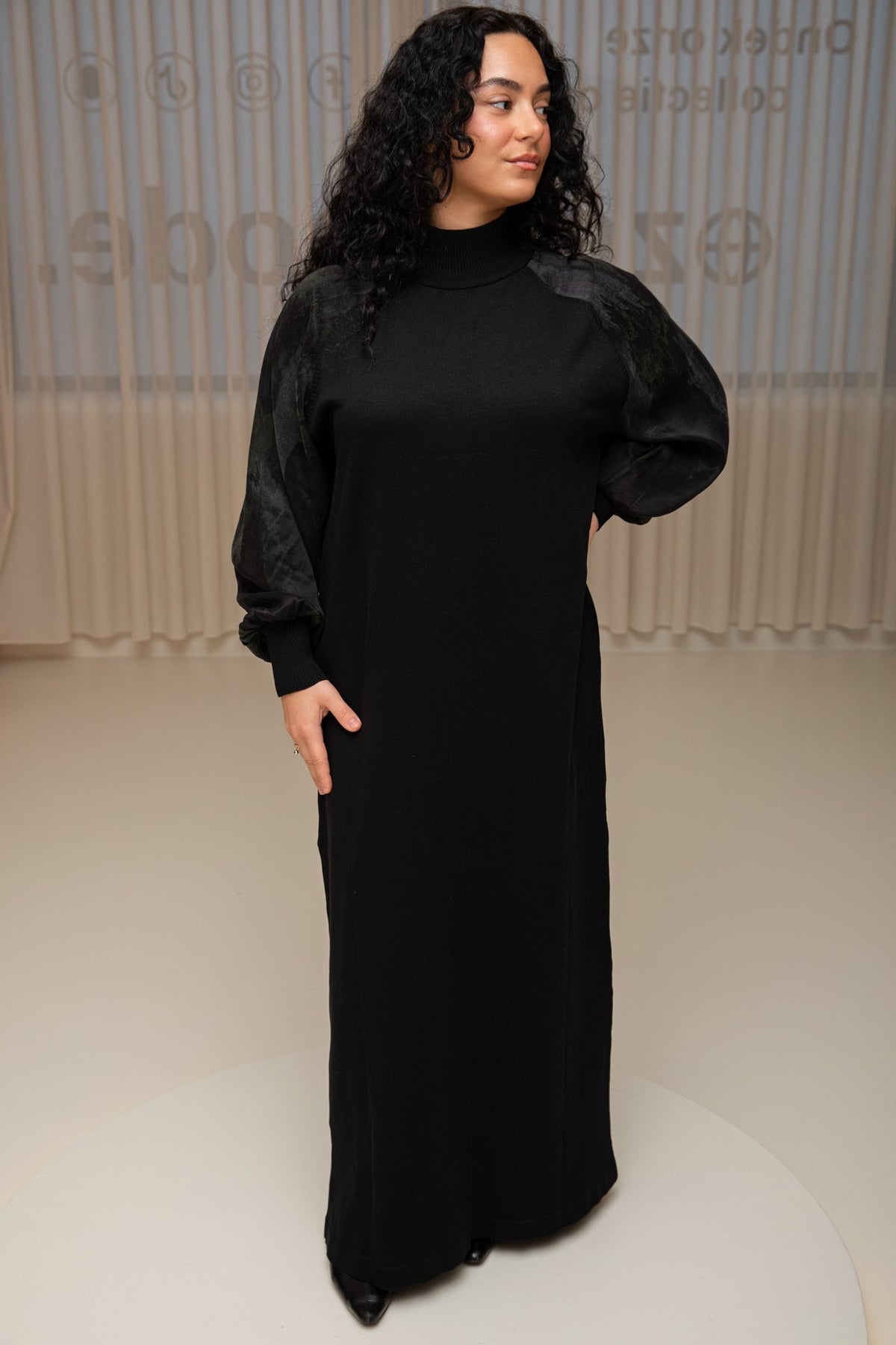 Vera dress black - zeymode