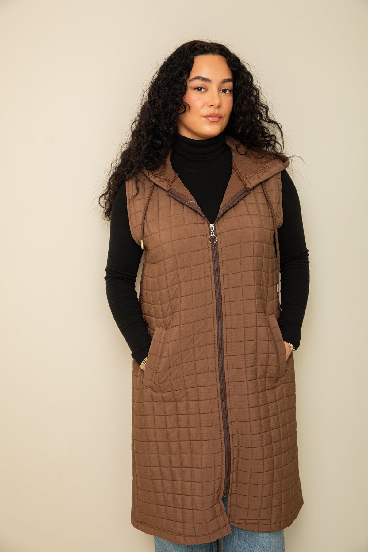 Wera jacket brown - zeymode