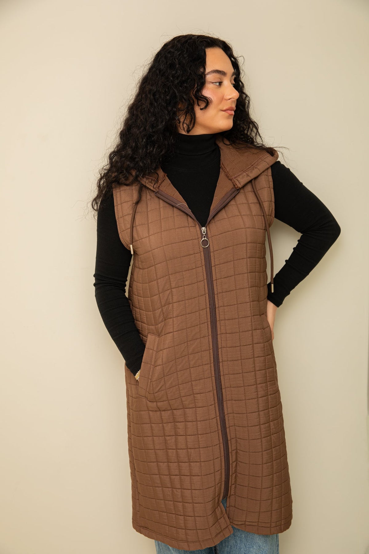 Wera jacket brown - zeymode