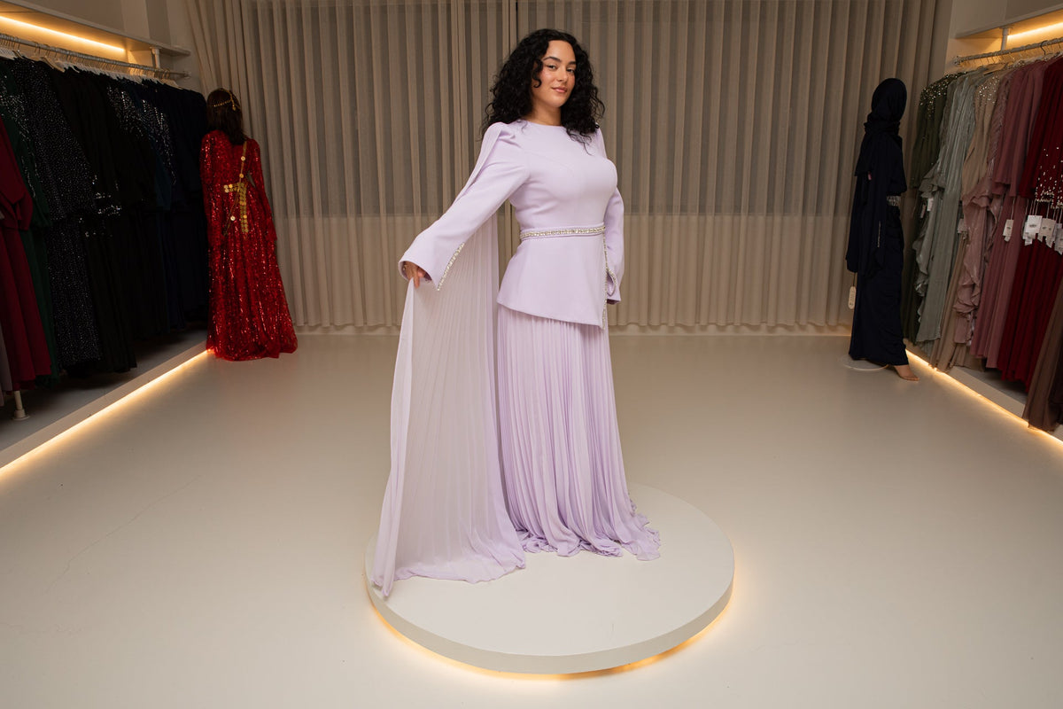 Zey dress lilac - zeymode