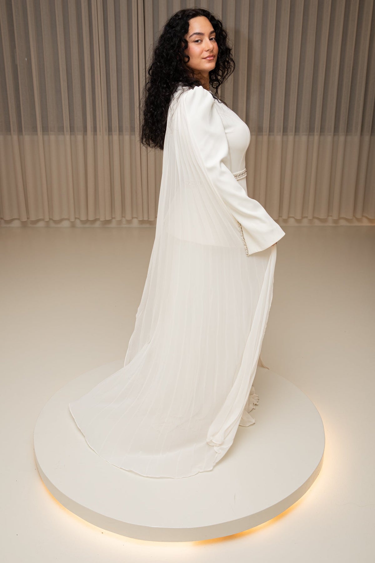 Zey dress white - zeymode